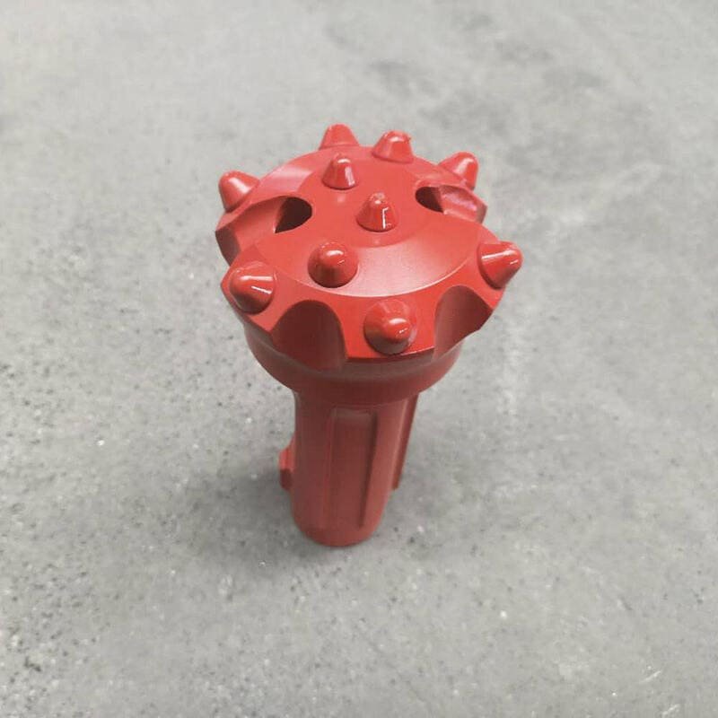 Close-up of Convex Face DTH Drill Bits