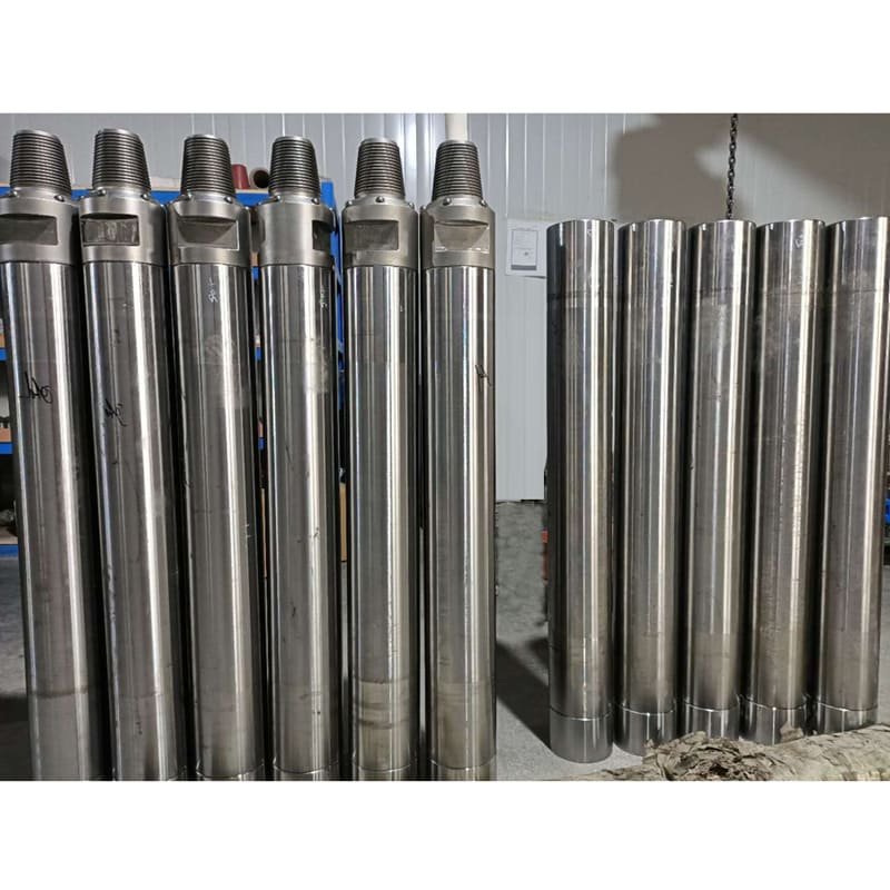 DTH hammers arranged neatly