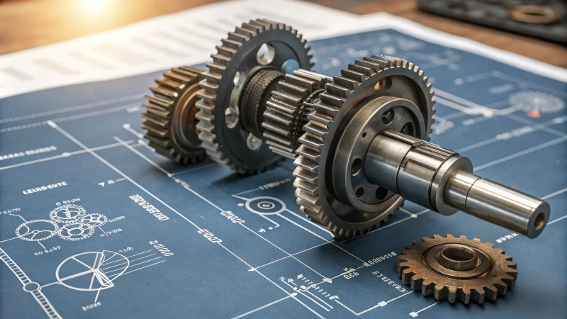 Illustration of a mechanical system showing stress and misalignment