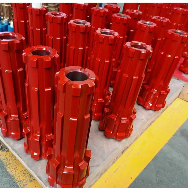 Custom DTH drill bits designed for efficient drilling in various geological conditions and applications.